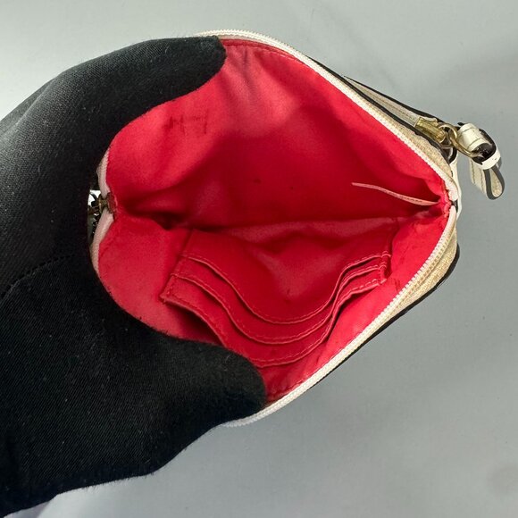 Coach White Leather Wristlet - Picture 10 of 14